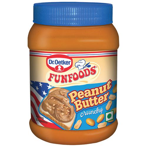 Buy Funfoods Peanut Butter Crunchy -400gm at low Price | Omegafoods.in